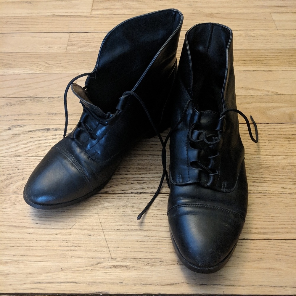 Vintage Leather Booties